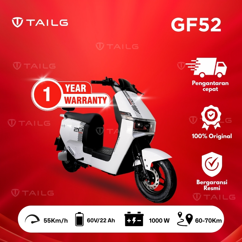 sepeda listrik tailg gf52 Bergaransi Resmi ANti Air