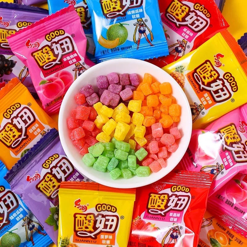 Permen Import China - Lechao Sour Girl Gummy Candy | Berisi 5pc (5gr / pc)