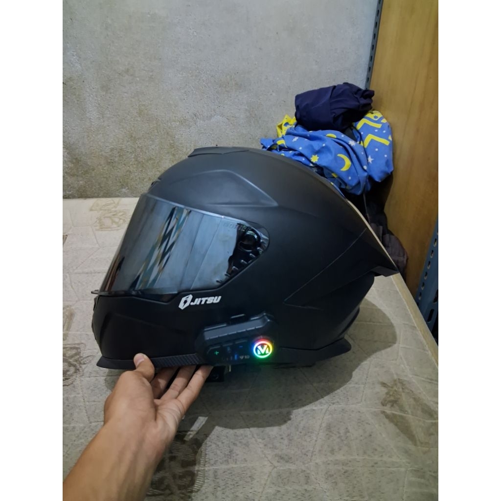 Helm Jitsu air 1 uk M + bonus intercom second