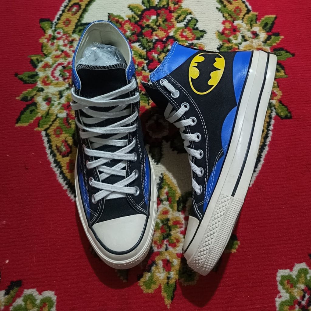 SALE 41-42 CONVERSE CTAS 70s COLLAB DC COMIC BATMAN VERY RARE dan LANGKA ORIGINAL