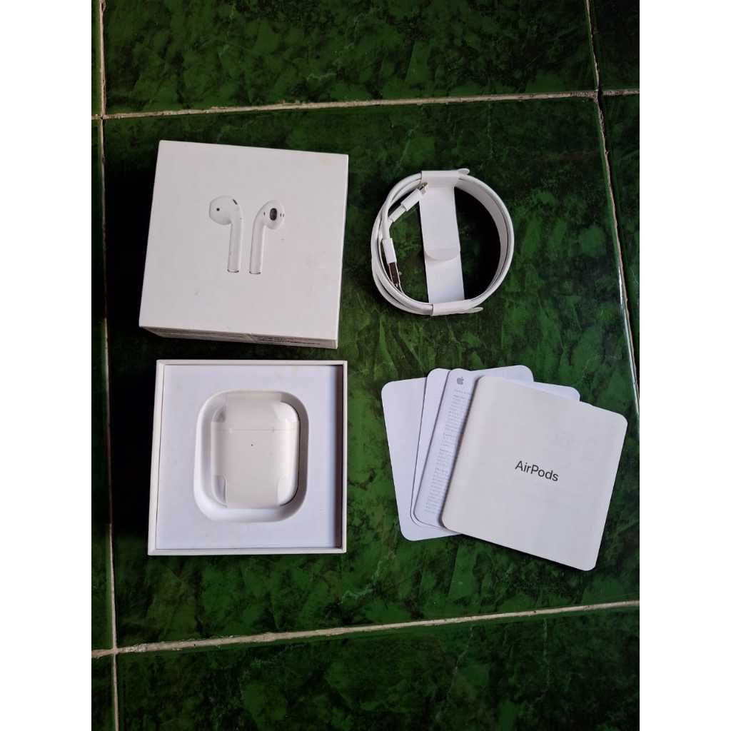 Airpods Gen 2 Sudah Wireless charger ex ibox (Original 100%)