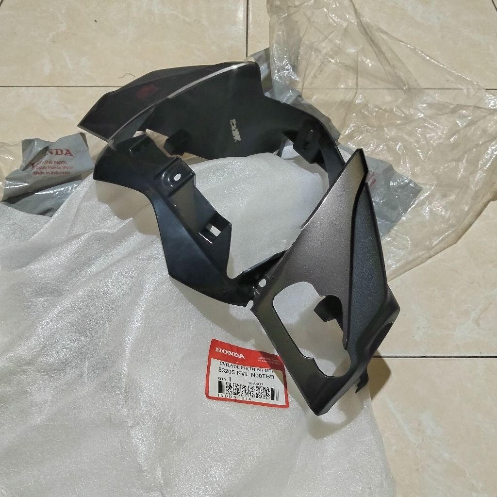 53205-KVL-N00 Batok  Depan Supra X 125 Lama Batman Coklat Brown Original Ahm