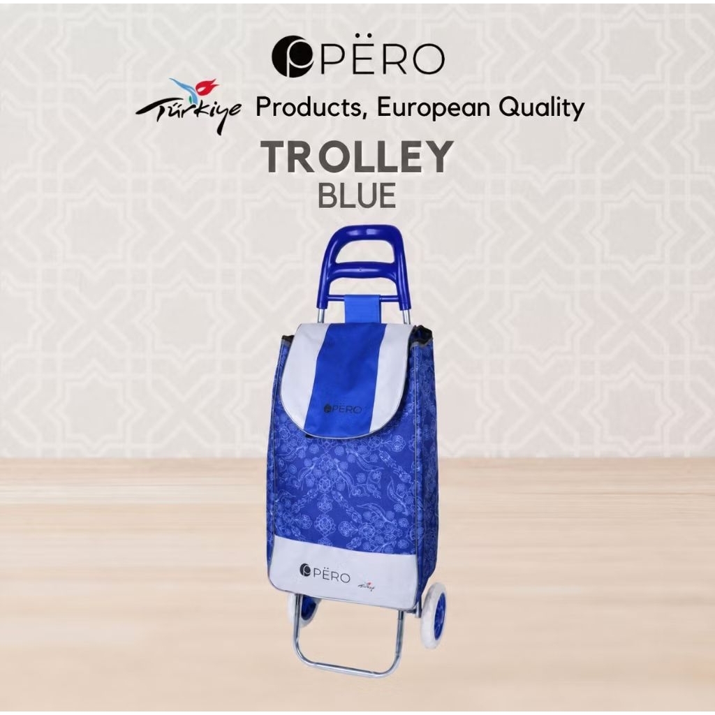 PERO - Tas Troli Belanja / Tas Belanja Roda / Trolley