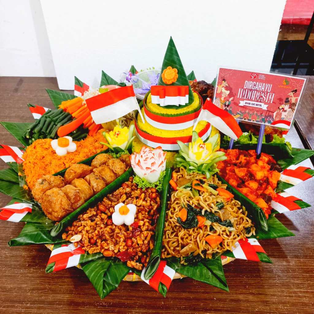 Nasi Tumpeng 17 Agustus Siap Saji/Nasi kuning Porsi bervariasi