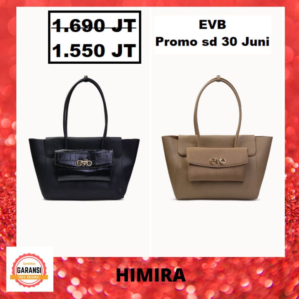 Tas selempang wanita SALE EVB seri QUINZY sling bag original 100%