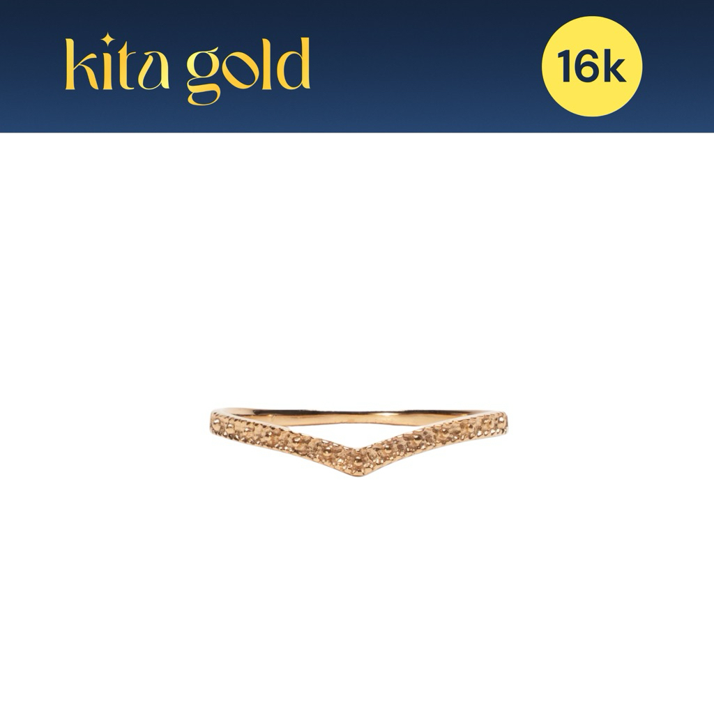 CINCIN AUREL ROSE GOLD - EMAS 16K - SINAR KITA GOLD