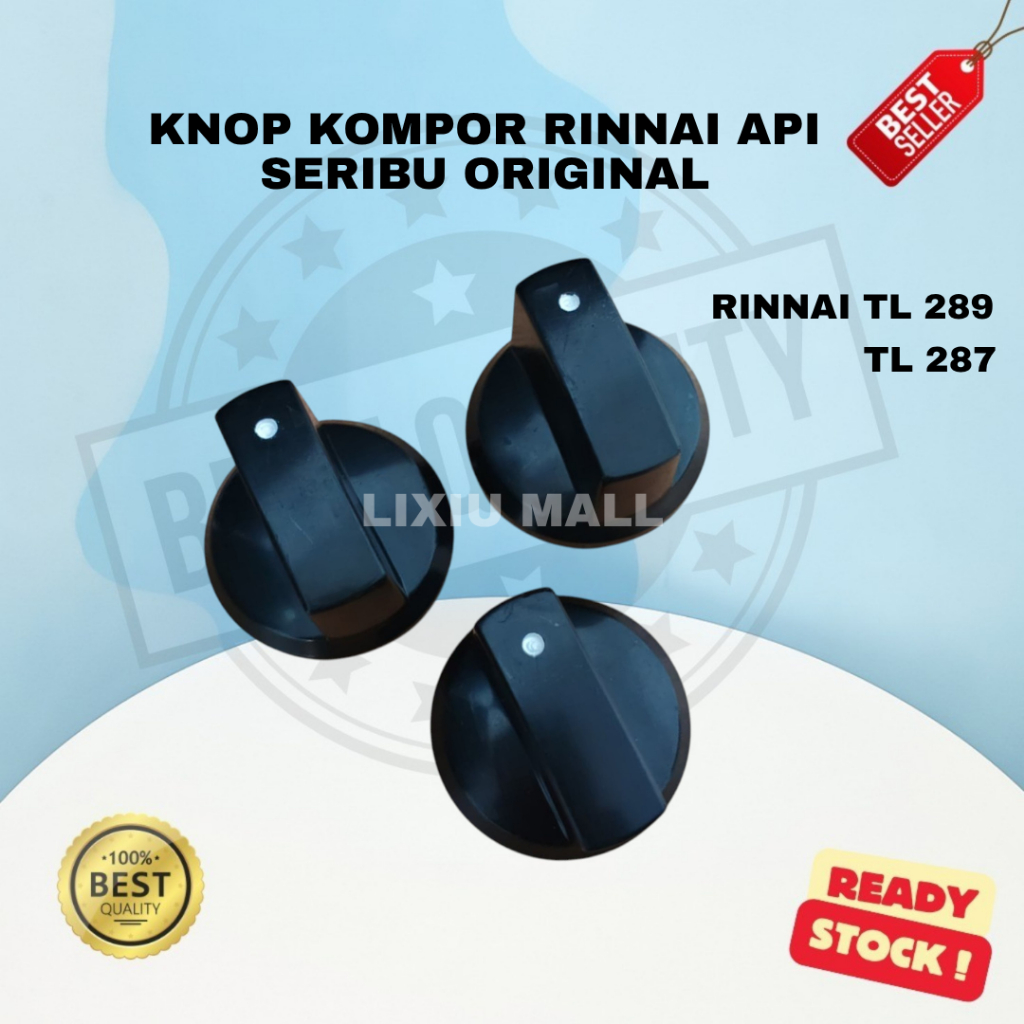 KNOP KOMPOR RINNAI API SERIBU ORIGINAL / KNOP KOMPOR RINNAI TL 289