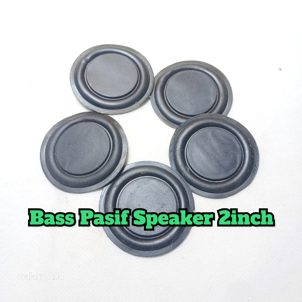 Bass Pasif  Speaker 2inch Full Karet