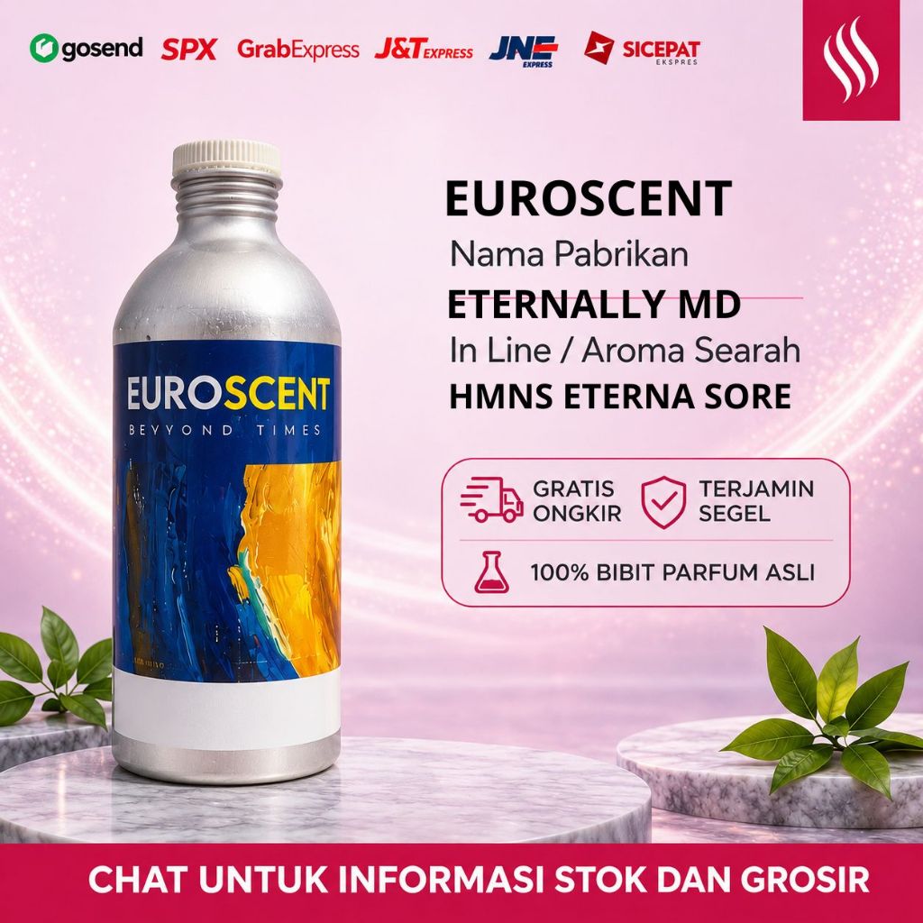JUAL BIBIT PARFUM ASLI - EUROSCENT - ETERNALLY MD - REPACK - SUMBARA PARFUM