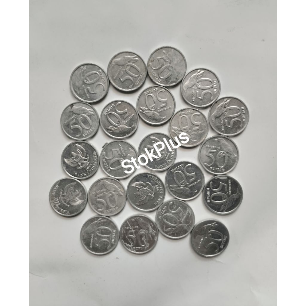 UANG KOIN 50 RUPIAH KEPODANG TAHUN 1999 - 2002