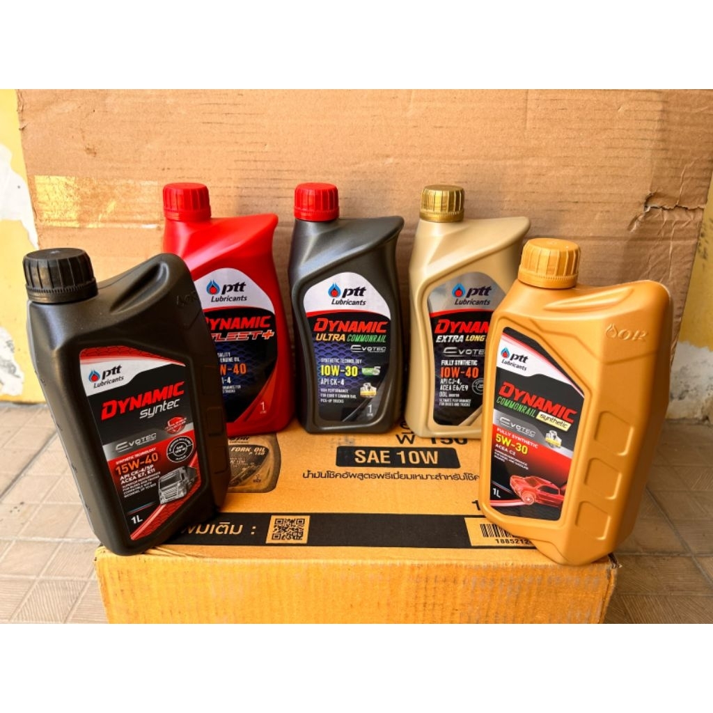 PTT Dynamic Commonrail oli mesin diesel kemasan 1 liter