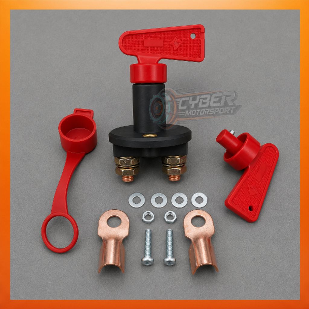 saklar cut off aki mobil. engine cut racing universal. saklar pemutus aki. cut off switch offroad.