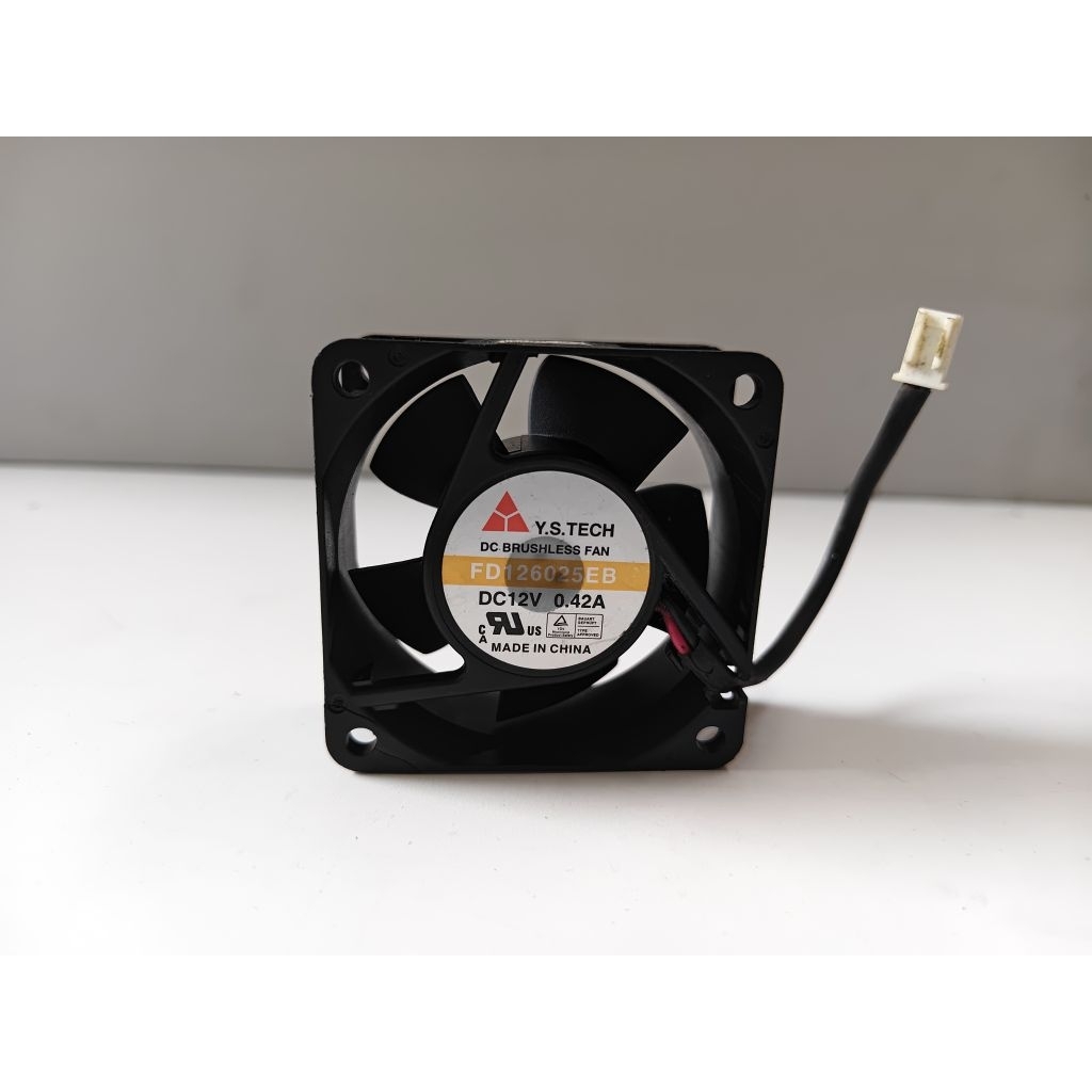Fan kipas Y.S TECH DC 12V-0,42A 6×6cm 2pin