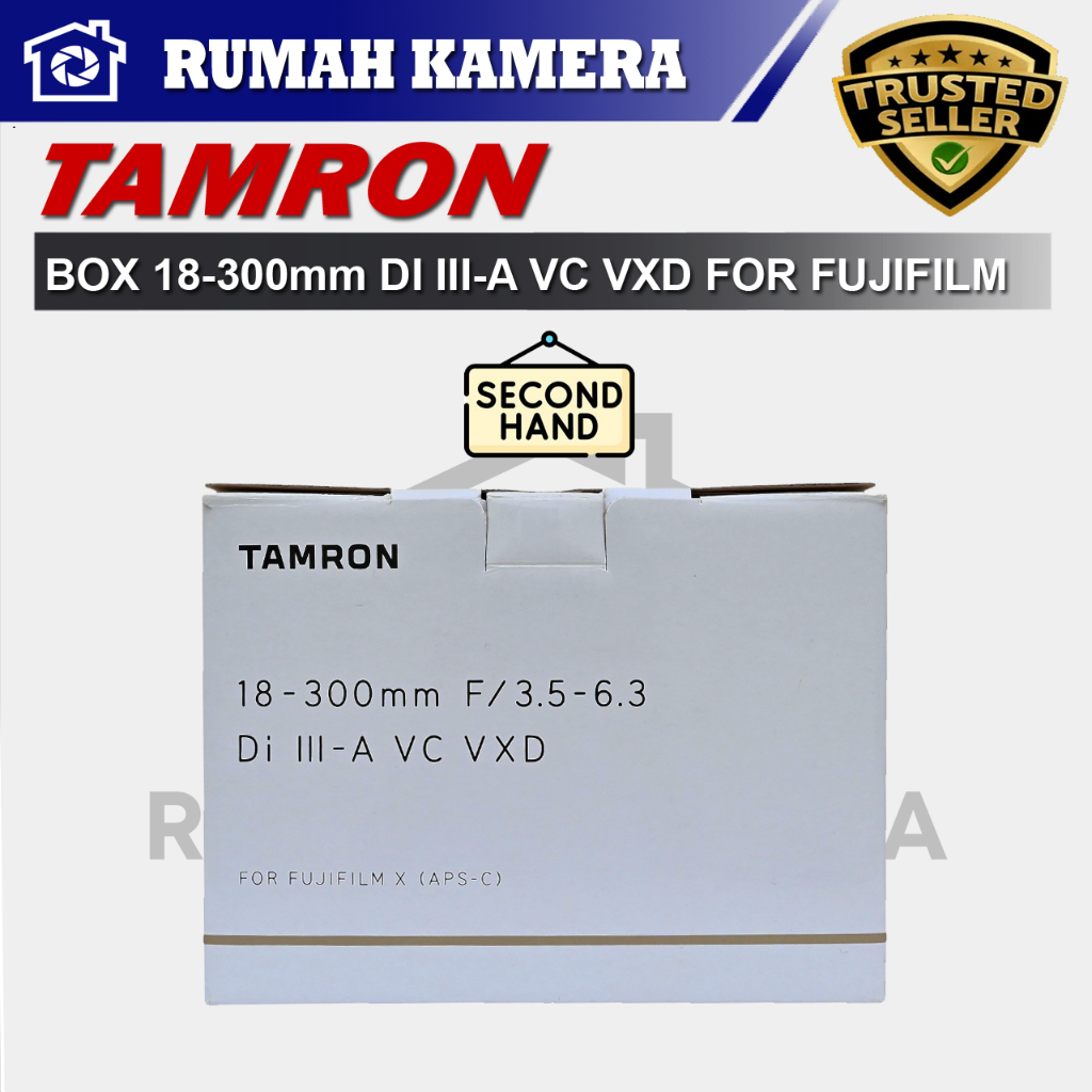Box Kotak Tamron 18-300mm Di III-A VC VXD For Fujifilm Original