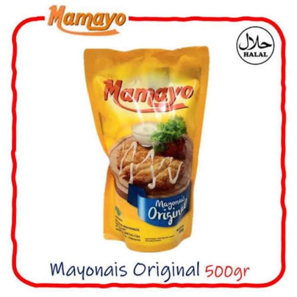 Mayones Mamayo Kemasa 1 Kg - Mayonaise Mamayo Pouch Mayones