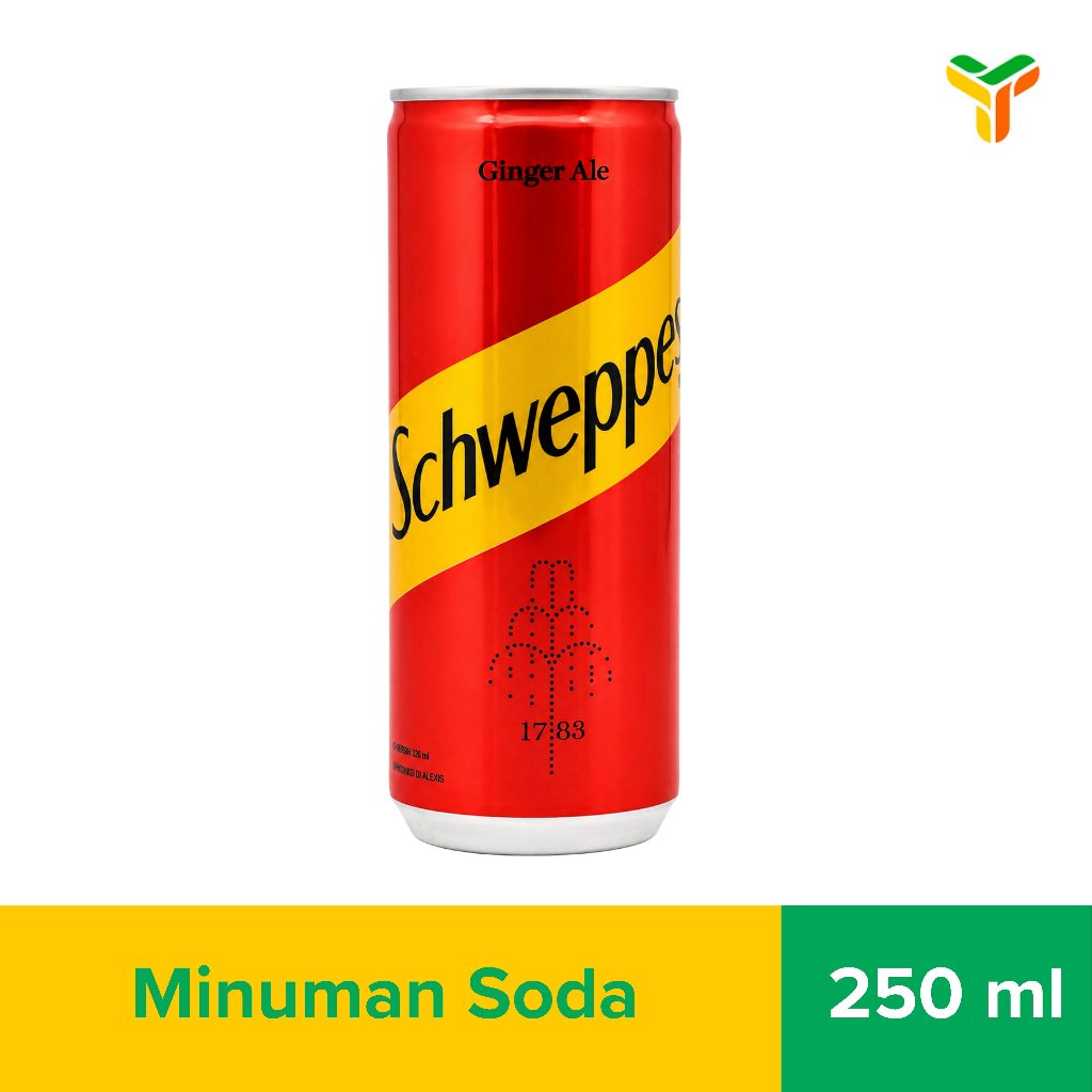 Schweppes Ginger Ale Can 250Ml
