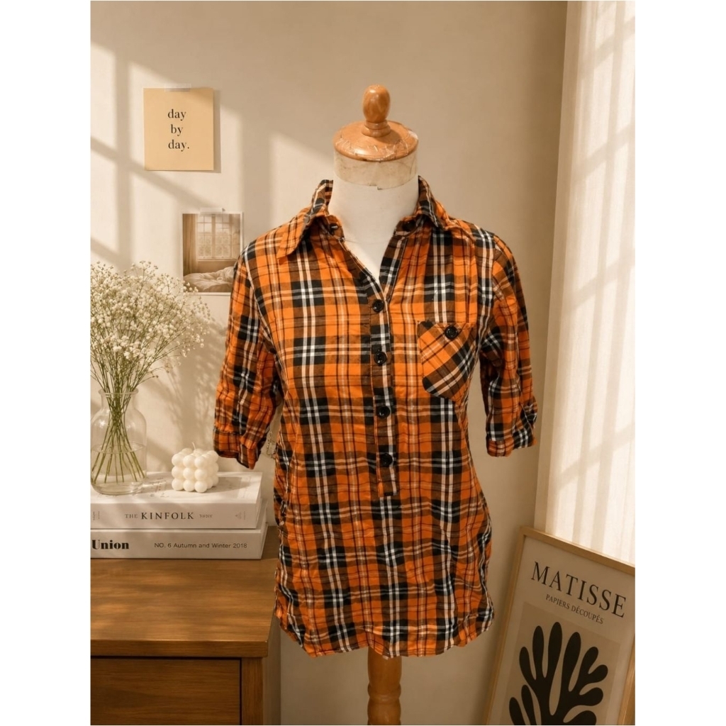 Amber Plaid Shirt