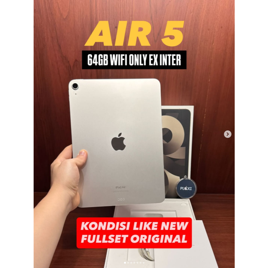 iPad Air 5 (M1) 64GB Wifi Only