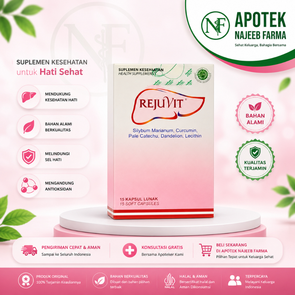 REJUVIT BOTOL ISI 30 KAPSUL