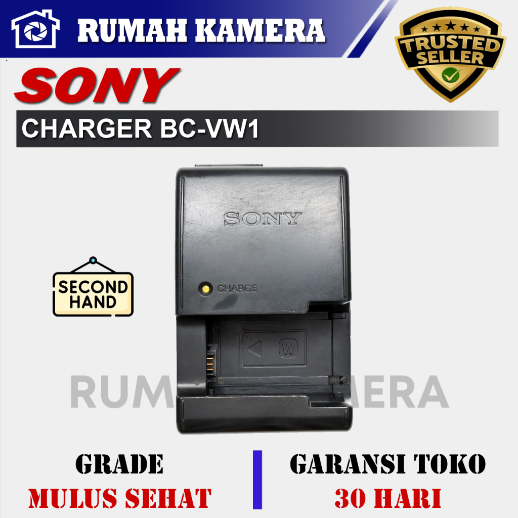 Charger Sony BC-VW1 Original For Baterai NP-FW50