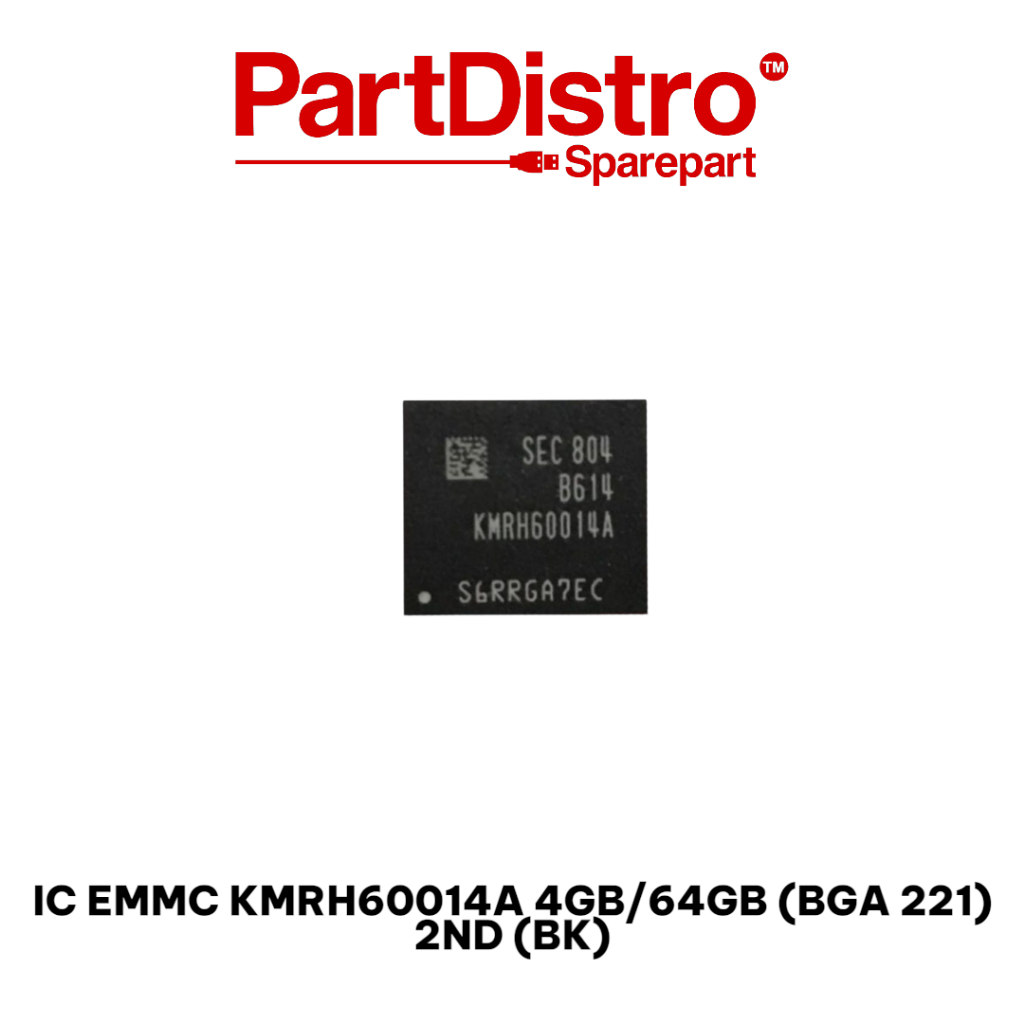 IC EMMC KMRH60014A 4GB/64GB (BGA 221) 2ND (BK)
