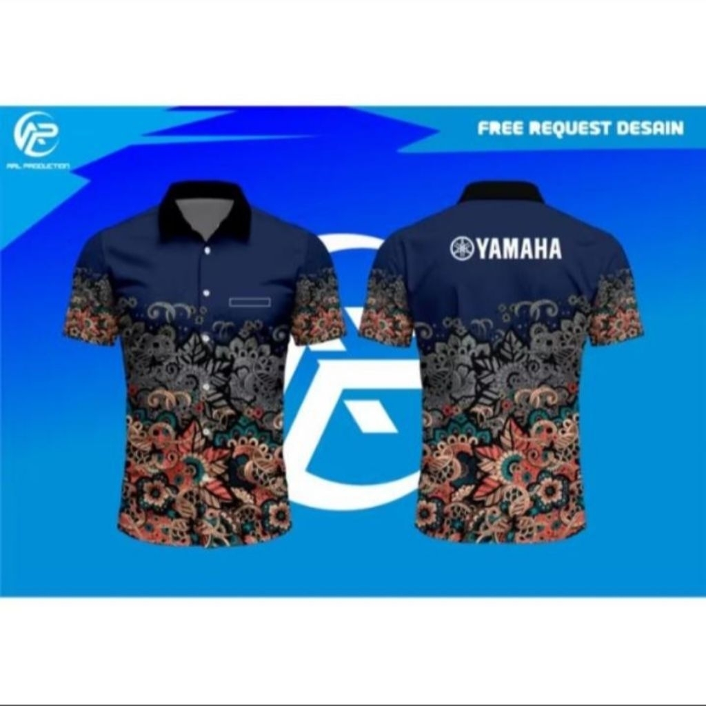kemeja Printing bisa custom nama