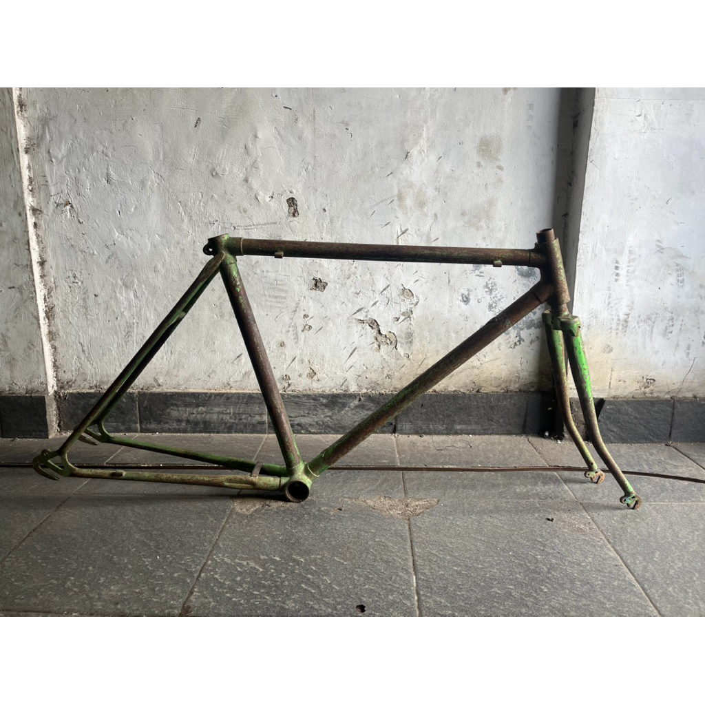 Frame Fork Sepeda Balap RoadBike Jadul Japan Ori
