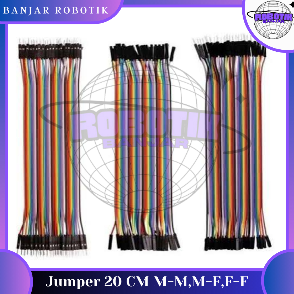 Jumper 20cm Male-Male, Female-Male, Female-Female