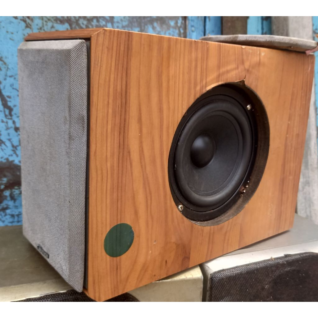 1 box speaker pasif INEXTRON 5 inch plus tweeter bekas tape radio compo oroginal inextron