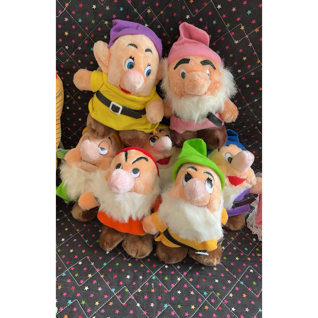 BONEKA 7 KURCACI ORIGINAL DISNEY  (cocok untuk kolektor)