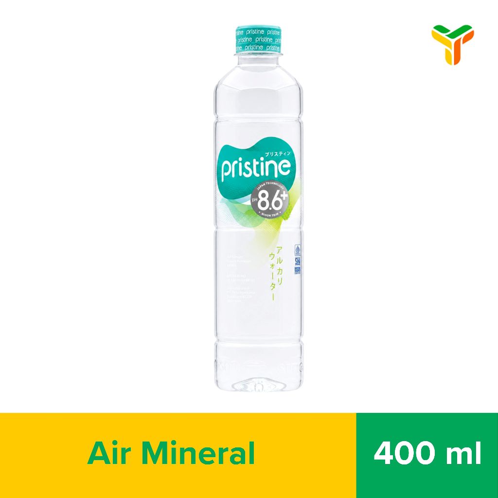Pristine 8.6 Plus 400 Ml Minuman Air Mineral
