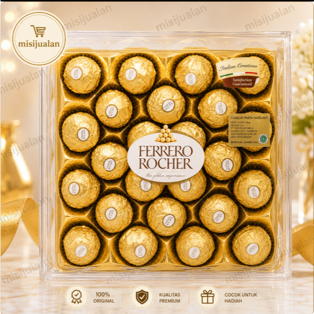 Ferrero Rocher Chocolate Isi 24 / Ferrero Rocher Chocolate T24
