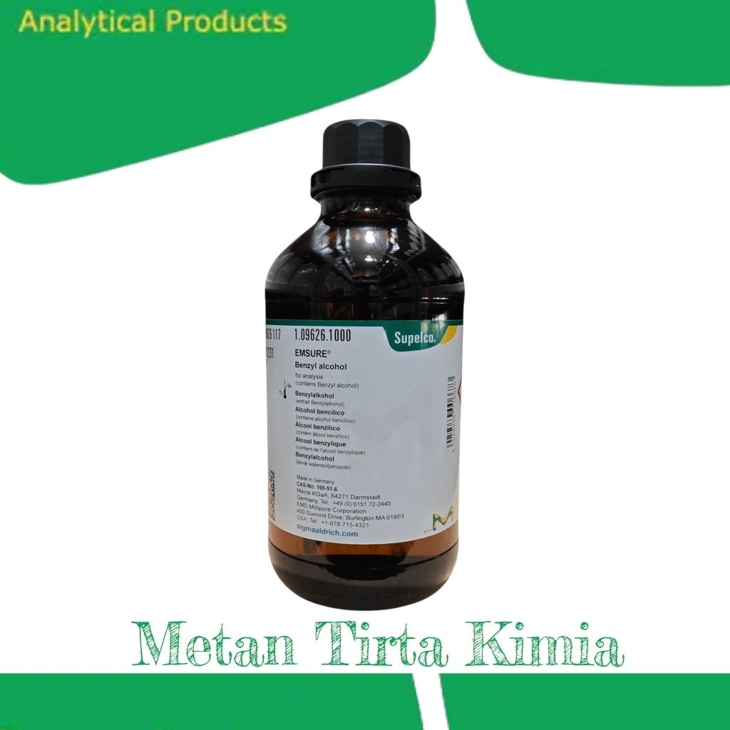 BENZYL ALCOHOL MERCK 109626