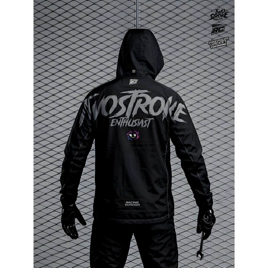 Jaket 2Tak 2Stroke Twostroke Ninja Satria Rx King F1zr Nsr Vespa Premium Full Printing | Racing Corn