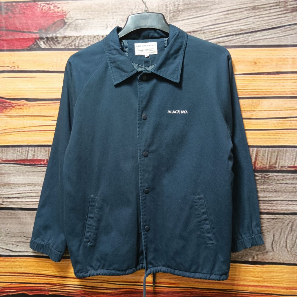 jaket coach BLACK NUMBER tebal size L casual bagus murah