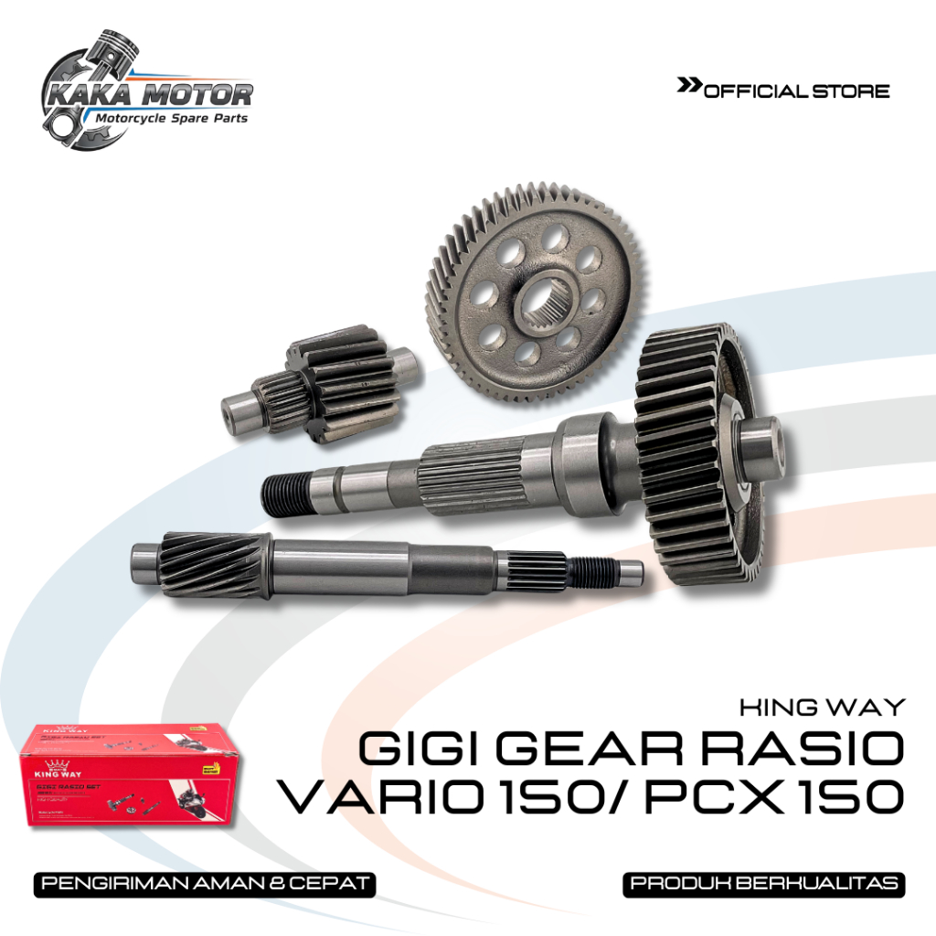 GIGI GEAR RASIO VARIO 150/ PCX 150 - GER GIGI RASIO GARDAN SET VARIO 150 PCX 150 CBU