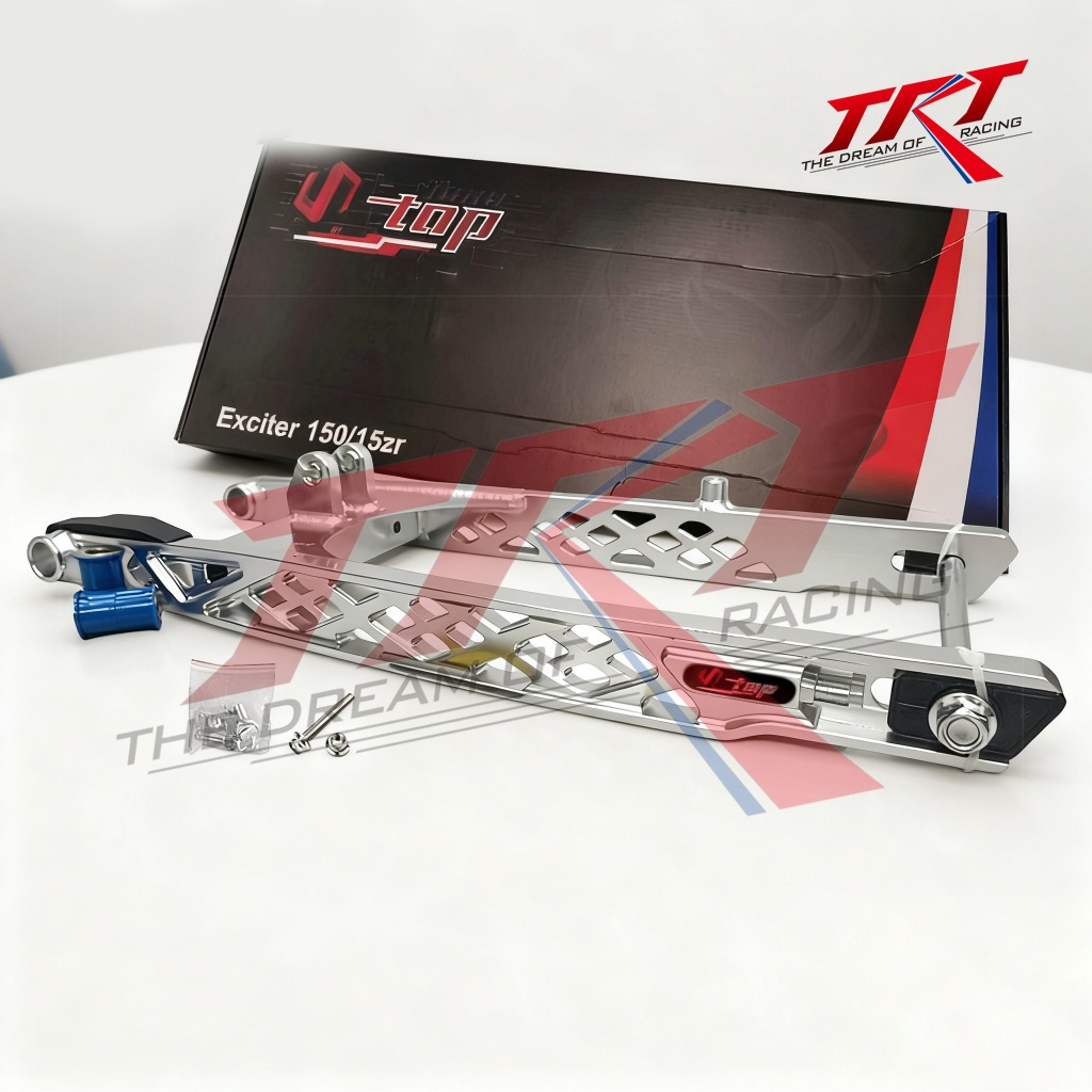 SWING ARM S-TOP GPX LONG ARM 65CM BAHAN FULL CNC MX KING V1 V2 MX KING 150 JUPITER MX NEW 135 JUPITE