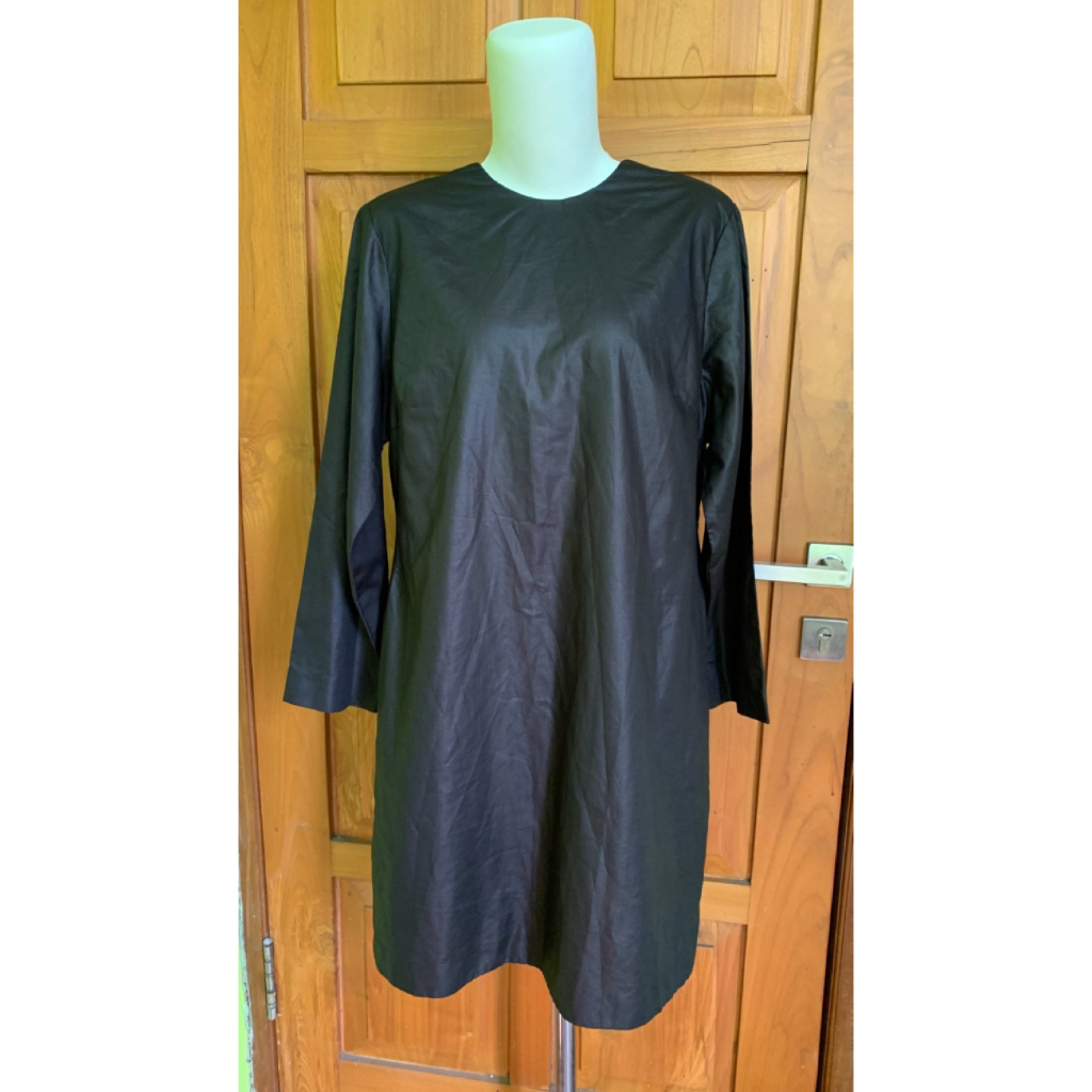 Preloved Tunik | Tunik Lengan Panjang | Tunik Warna Hitam