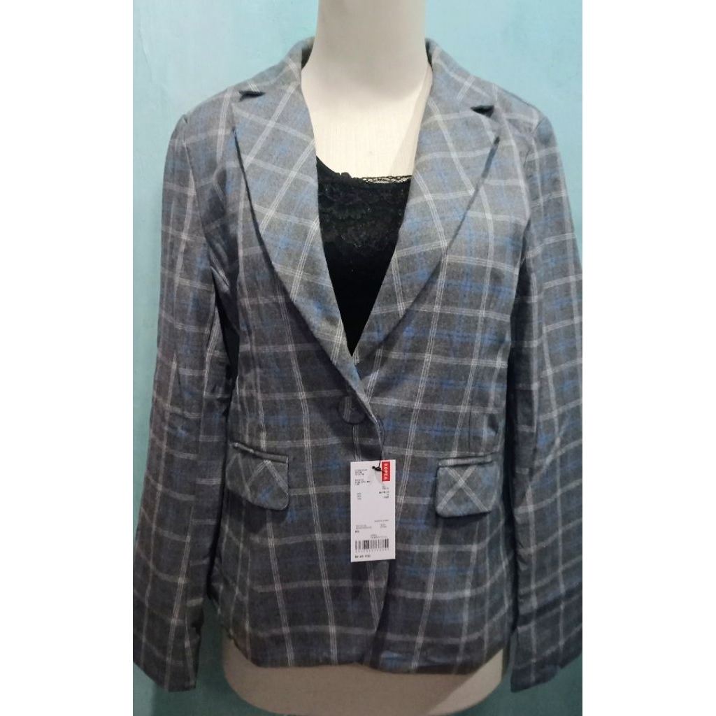 Blazer TARTAN kotak