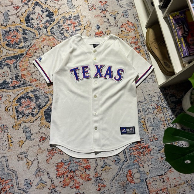 Jersey Shirt MLB Majestic Texas Rangers