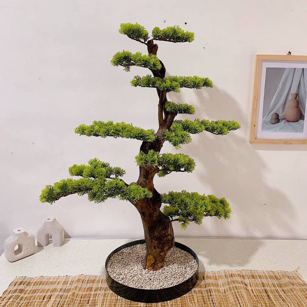 Tanaman Bonsai Artificial Jumbo Dekorasi Pohon Hias Plastik