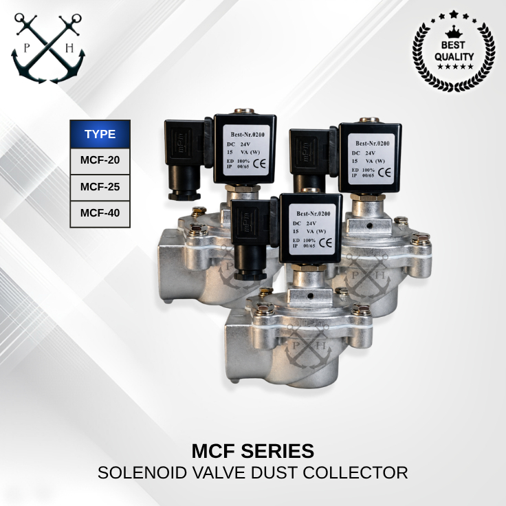 Selenoid Valve Dust Collector MCF-20 MCF-25 MCF-40