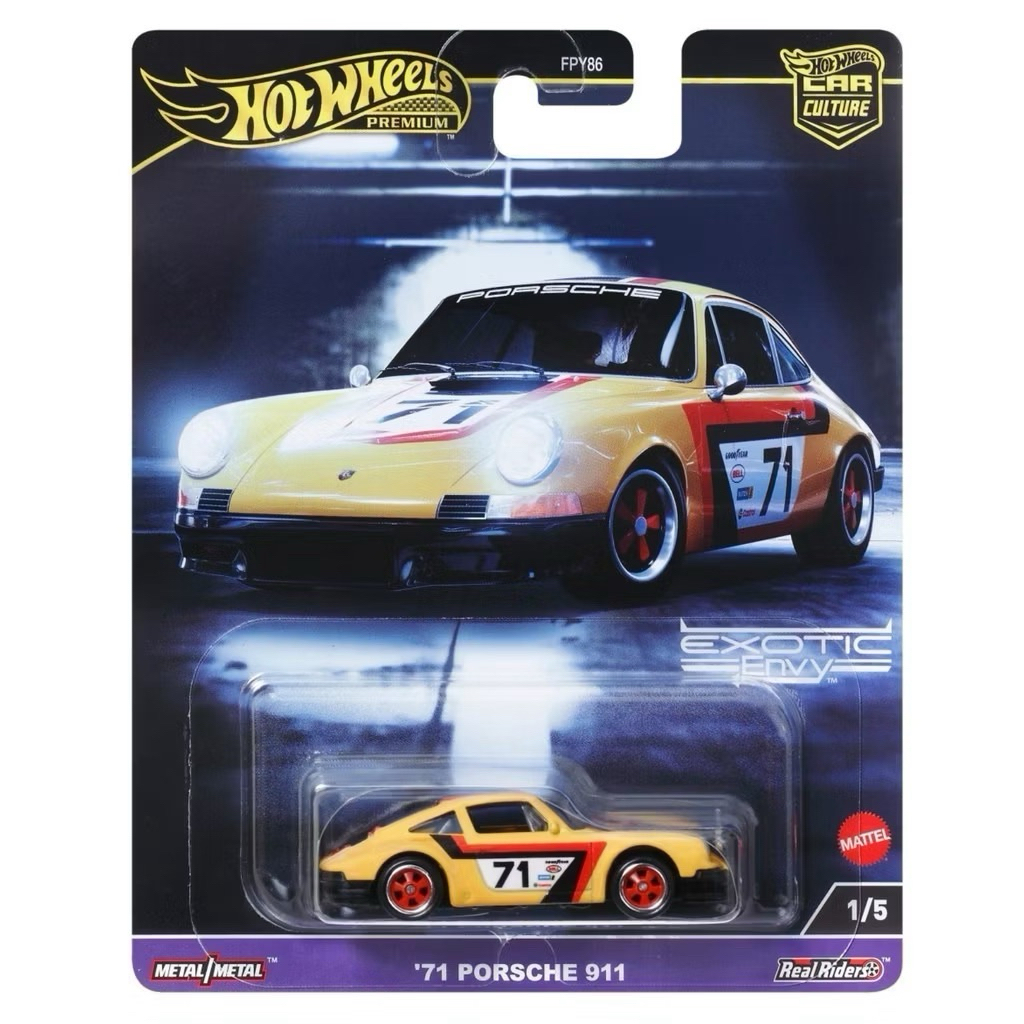 Hot Wheels Premium Porsche 911 Exotic Envy