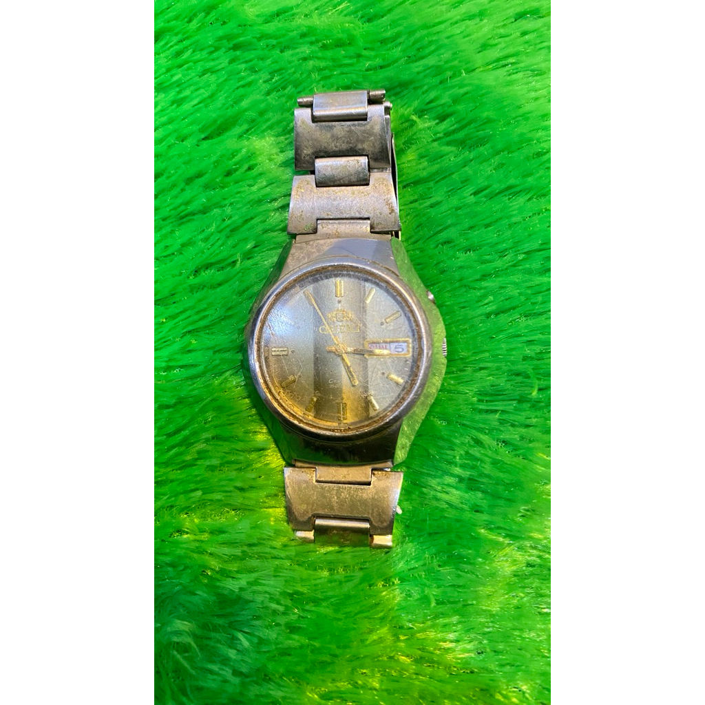 (bahan ) Jam Tangan Orient cristal 3 star triple A autometik