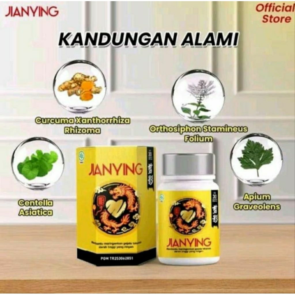 Jianying Herbal Obat Hipertensi Darah Tinggi