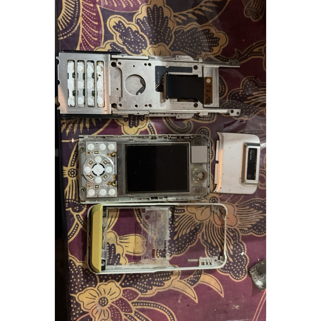 part hp sony ericsson s500i lcd frame keypad flexible