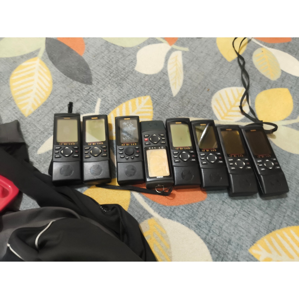 8 Unit GPS Garmin GPS 12 40 12XL Bahan ada yang hidup Lcd garis dan Mati Jual Bahan