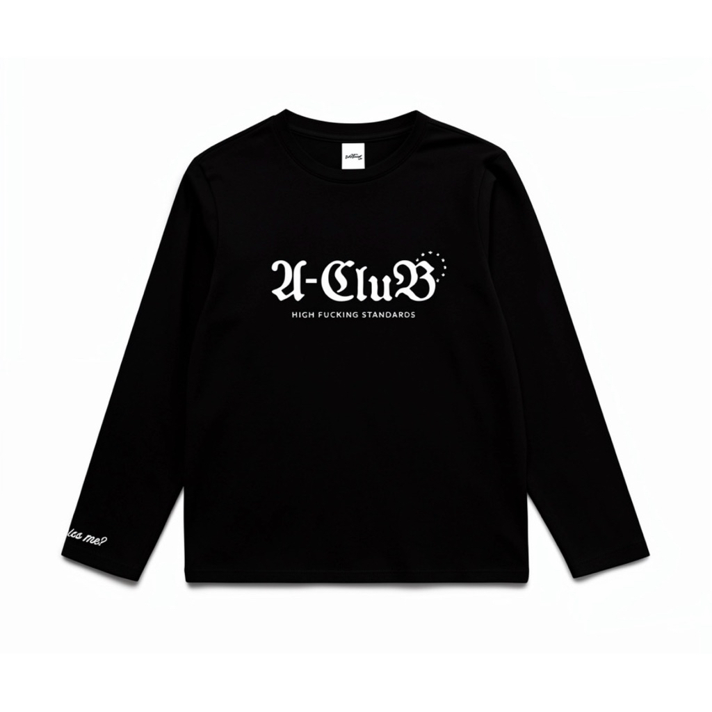 AFTERCOOL T-SHIRT LONGSLEEVE A-CLUB BLACK
