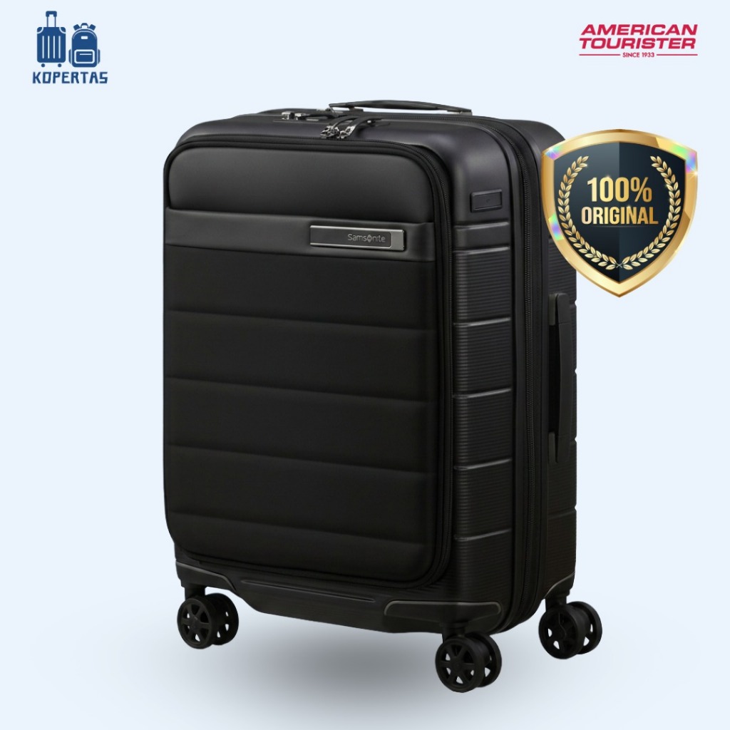 Samsonite Neopod Koper Kabin 55/20 Hitam - 20 Inch Kabin