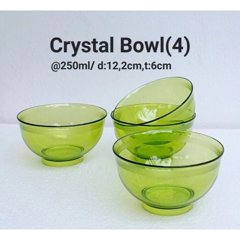 Crystal Bowl Tupperware